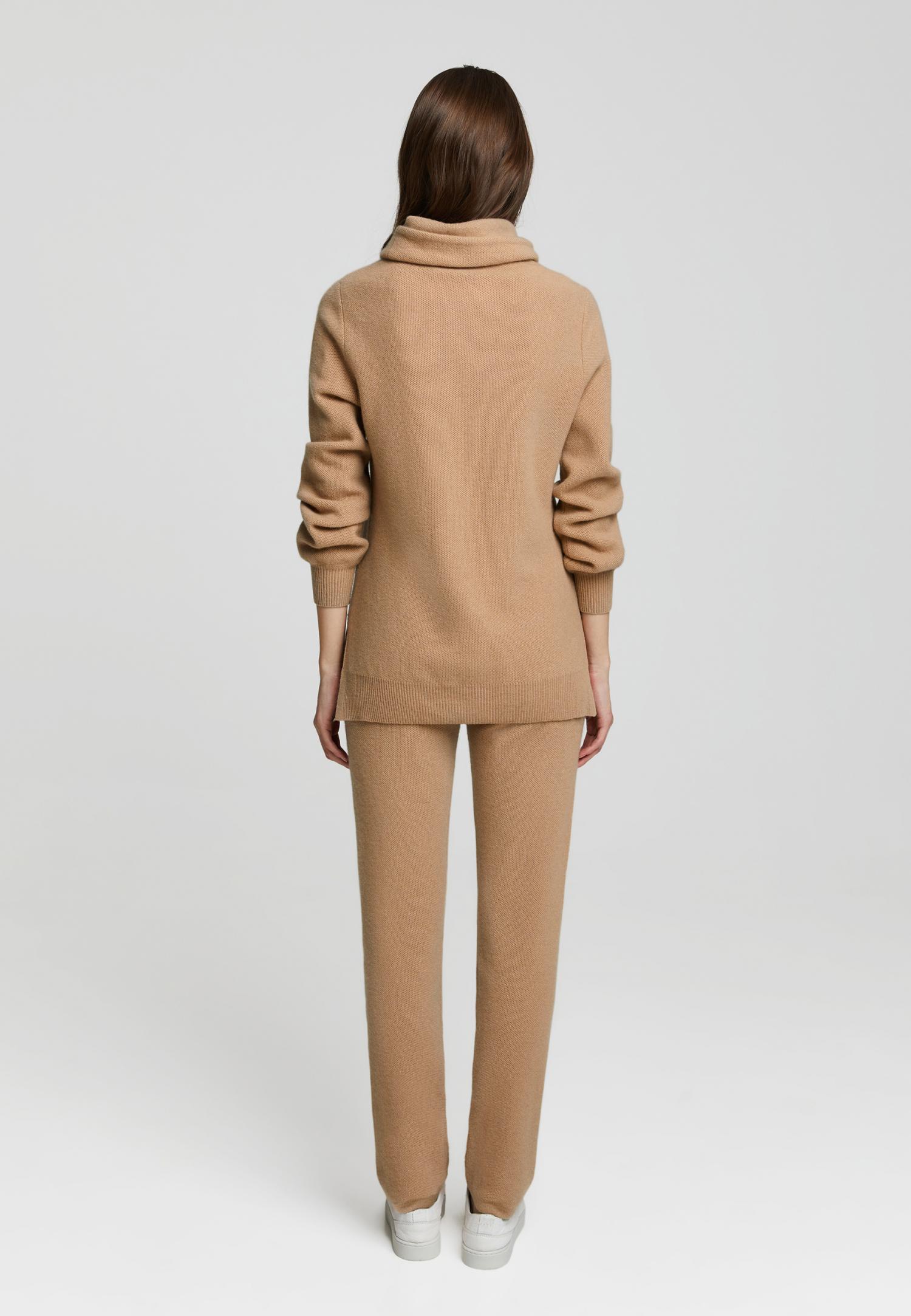 Брюки из кашемира в рубчик W23-00CH1010 Marc & André